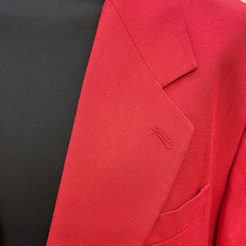 Vintage Sakko in Rot, Größe 58 – Jetzt im Sale