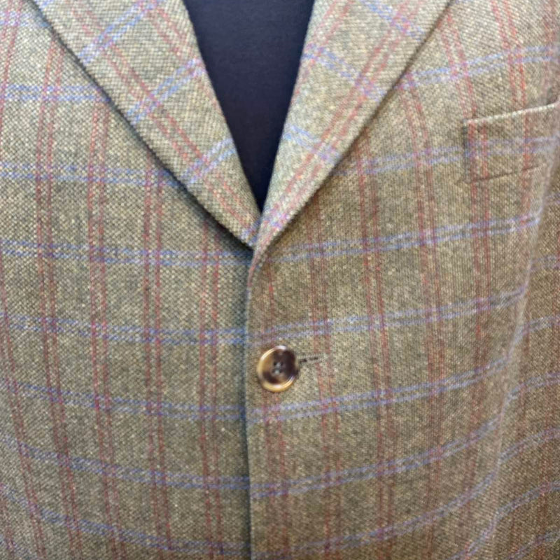 Exklusives Vintage-Sakko mit Woll-Kaschmir-Mix in Größe 54