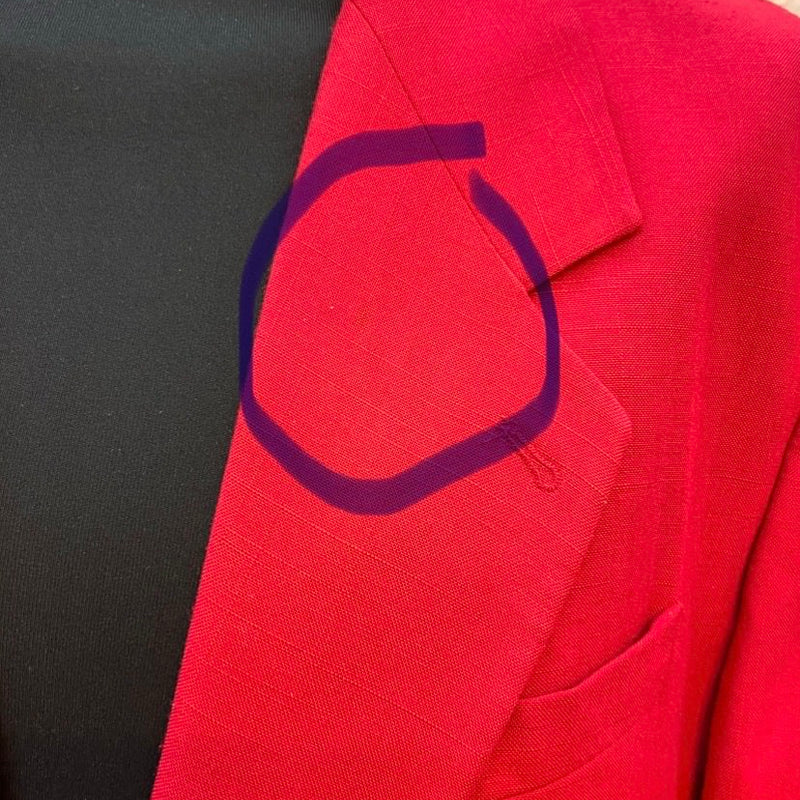 Vintage Sakko in Rot, Größe 58 – Jetzt im Sale