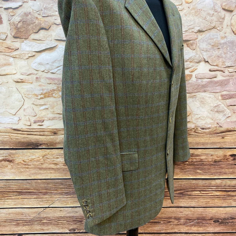 Exklusives Vintage-Sakko mit Woll-Kaschmir-Mix in Größe 54