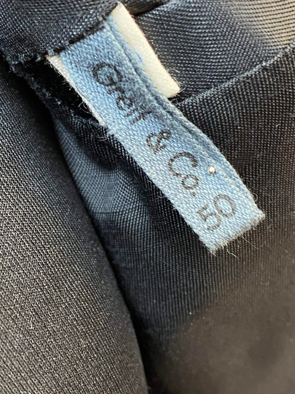 Vintage Uniformjacke Marine Stil – Größe 50, Dunkelblau mit Goldknöpfen