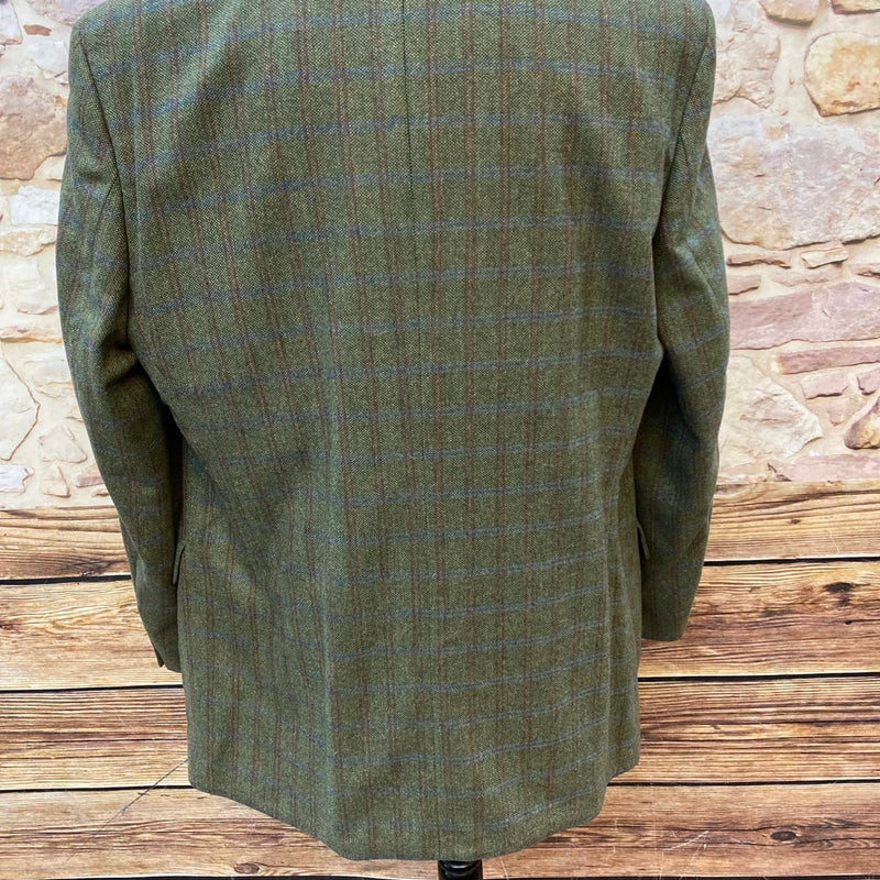 Exklusives Vintage-Sakko mit Woll-Kaschmir-Mix in Größe 54