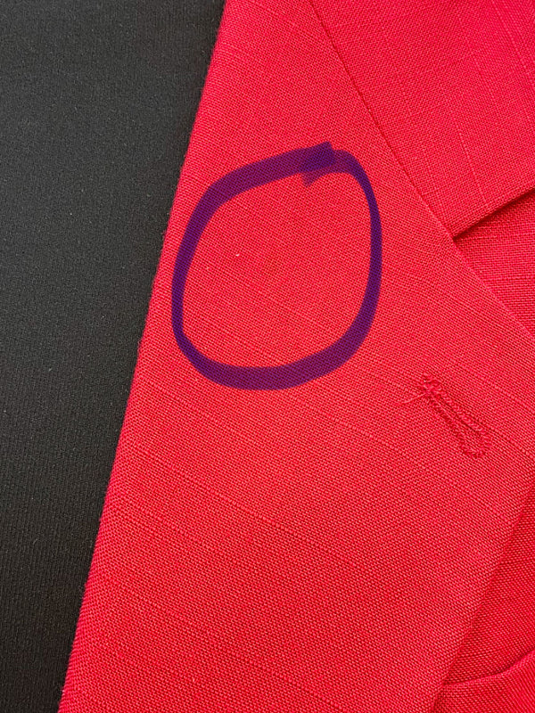 Vintage Sakko in Rot, Größe 58 – Jetzt im Sale