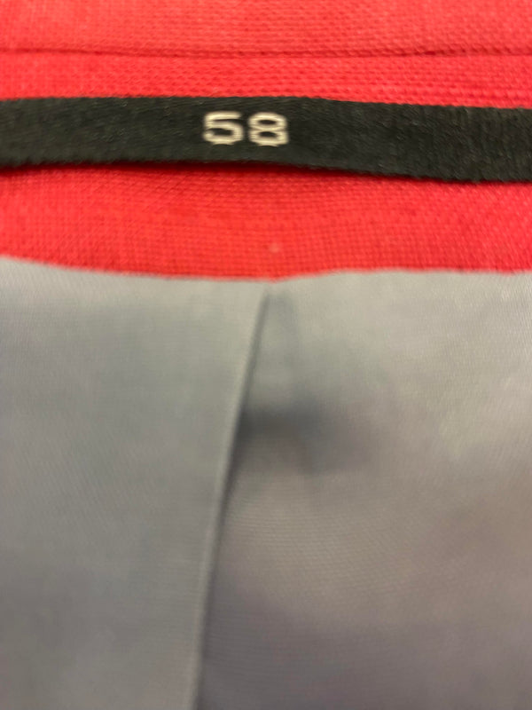 Vintage Sakko in Rot, Größe 58 – Jetzt im Sale