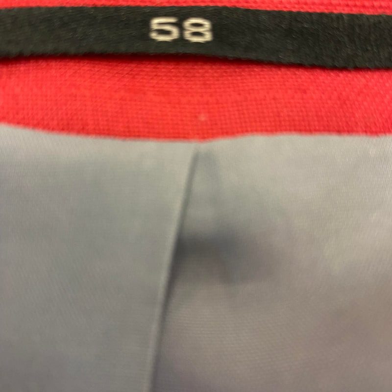 Vintage Sakko in Rot, Größe 58 – Jetzt im Sale