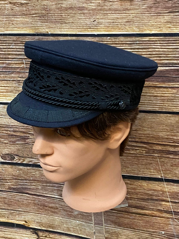 Vintage Prinz-Heinrich-Mütze – Gr. 58 (Made in Germany)