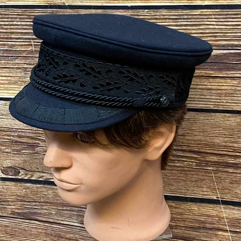 Vintage Prinz-Heinrich-Mütze – Gr. 58 (Made in Germany)