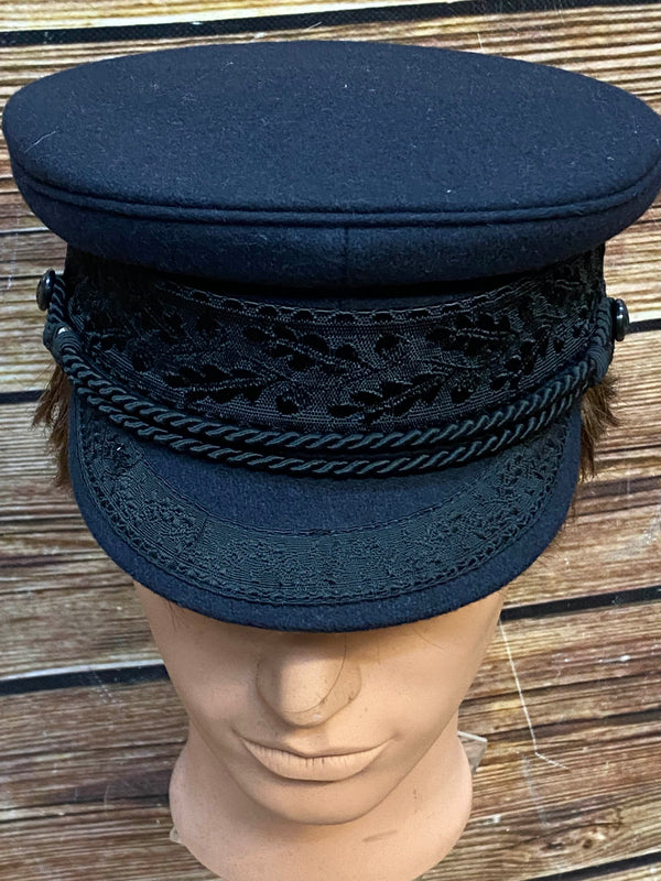 Vintage Prinz-Heinrich-Mütze – Gr. 58 (Made in Germany)