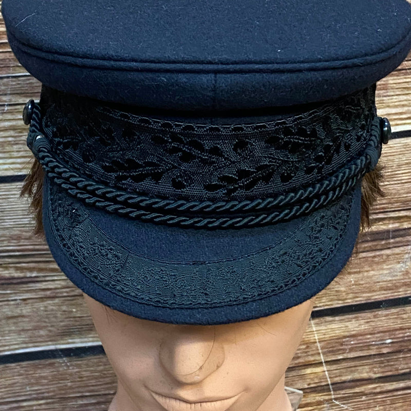 Vintage Prinz-Heinrich-Mütze – Gr. 58 (Made in Germany)