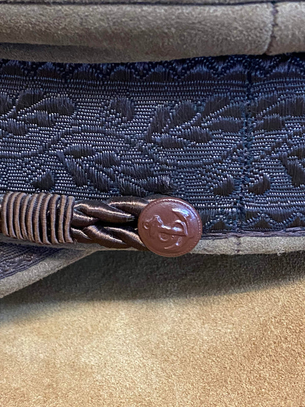 Vintage Prinz-Heinrich-Mütze – Gr. 58 (Echtes Leder, Made in Germany)