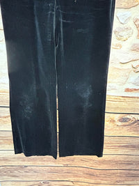 Schwarze Samthose Gr. 38 – Original 70er Jahre Schlaghose