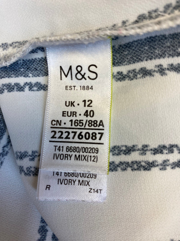 Vintage-Schluppenbluse von M&S