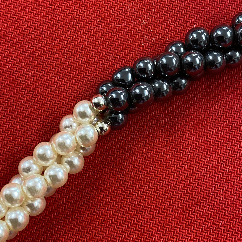 Vintage Perlenkette mit Wechselverschluss