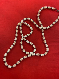 Vintage Schmuck, lange Perlenkette