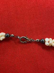 Vintage Schmuck, lange Perlenkette