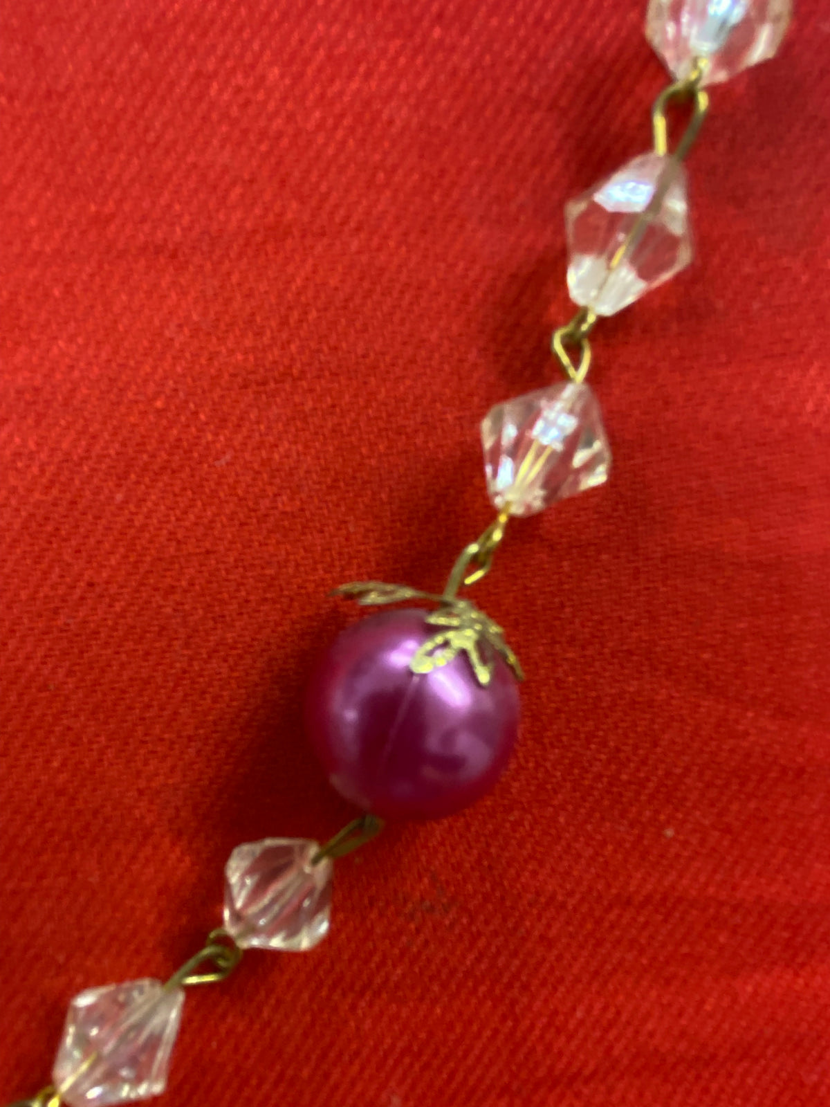 Collier bijoux vintage style années 20