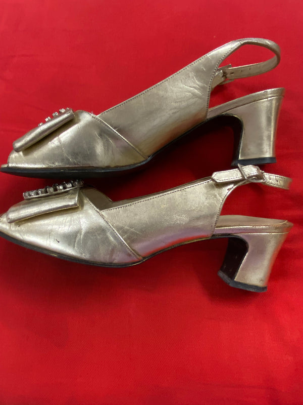 Vintage Pumps in gold Gr.36,5