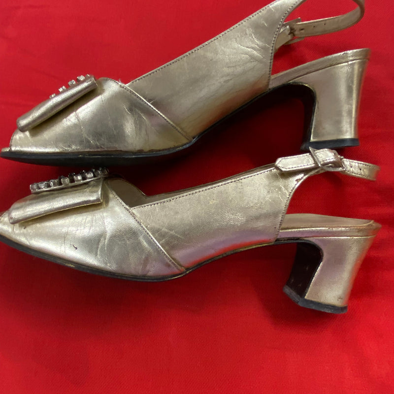 Vintage Pumps in gold Gr.36,5