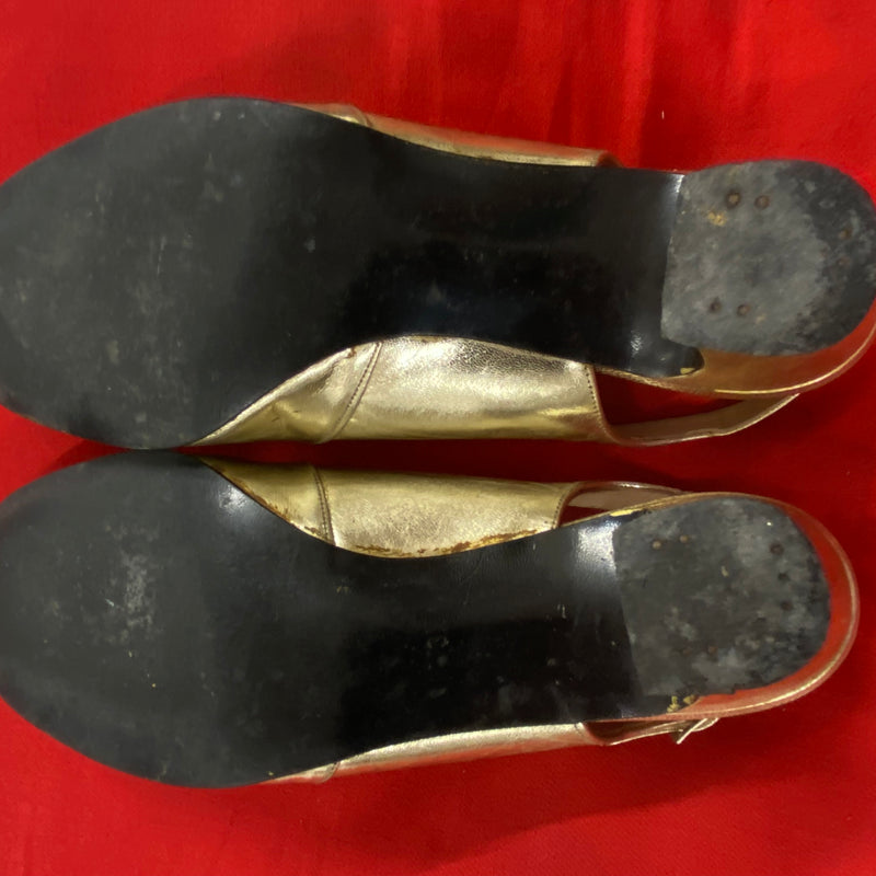 Vintage Pumps in gold Gr.36,5