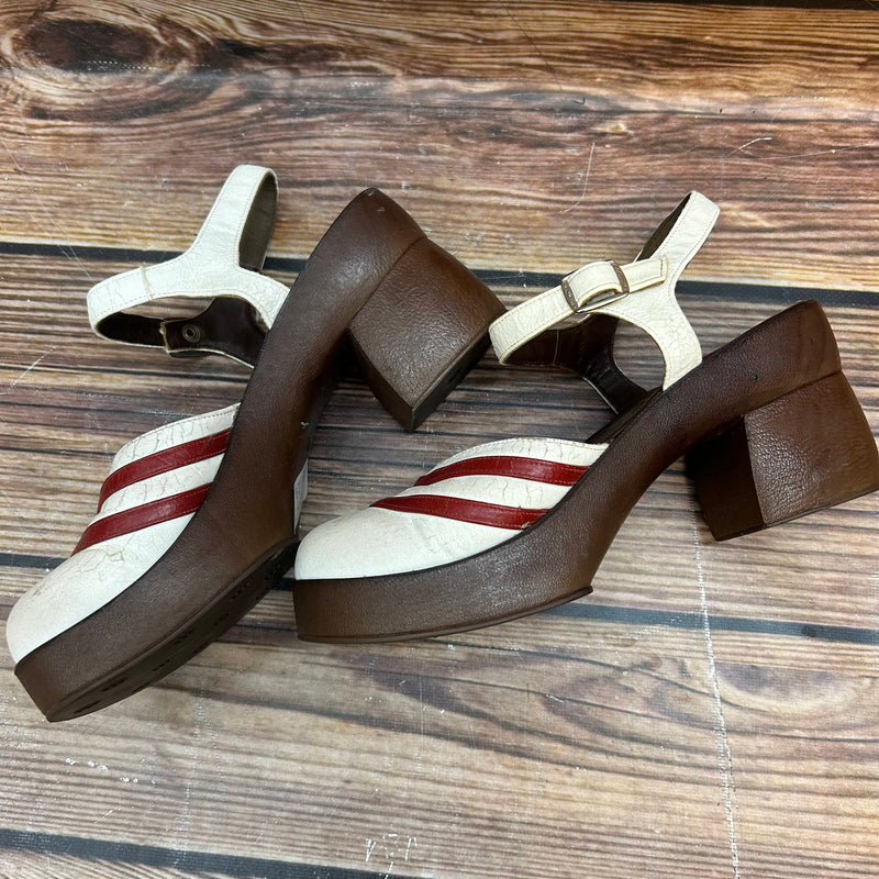 Vintage Sandaletten „Young Style“ – Größe 7,5 (ca. 38 EU)