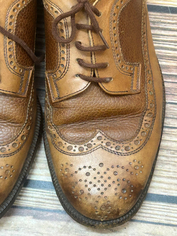 Vintage Herrenschuhe Brogues Gr. 40
