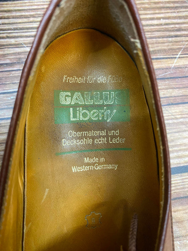 Vintage Herrenschuhe von Gallus, braun - Größe 42