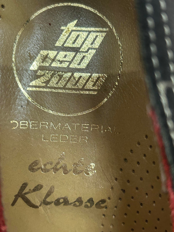 Vintage 70er Plateau Schuhe – Made in Germany Gr.37/38