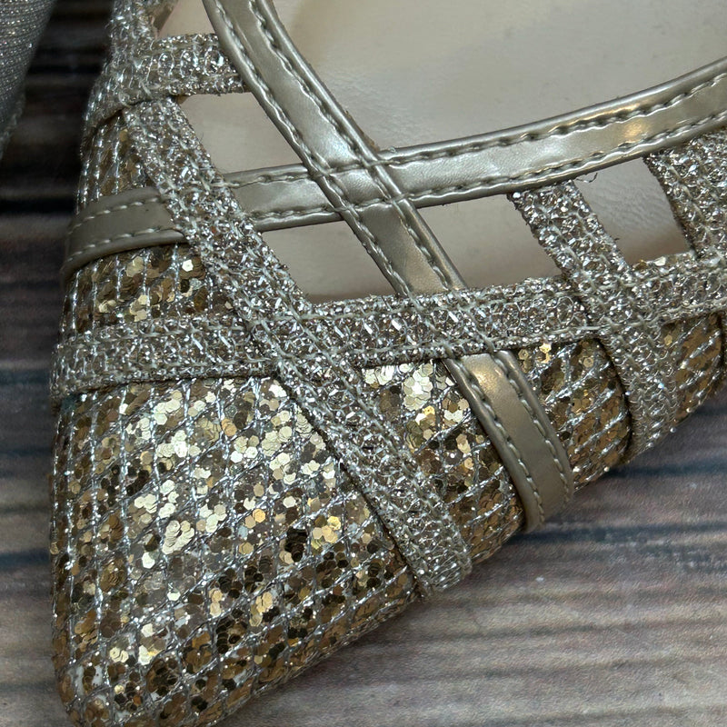 Glitzernder Pumps Damen-Schuhe in Größe 38 - Pacomena by Menbur