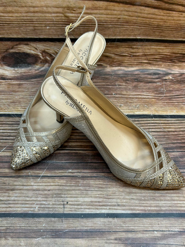 Glitzernder Pumps Damen-Schuhe in Größe 38 - Pacomena by Menbur