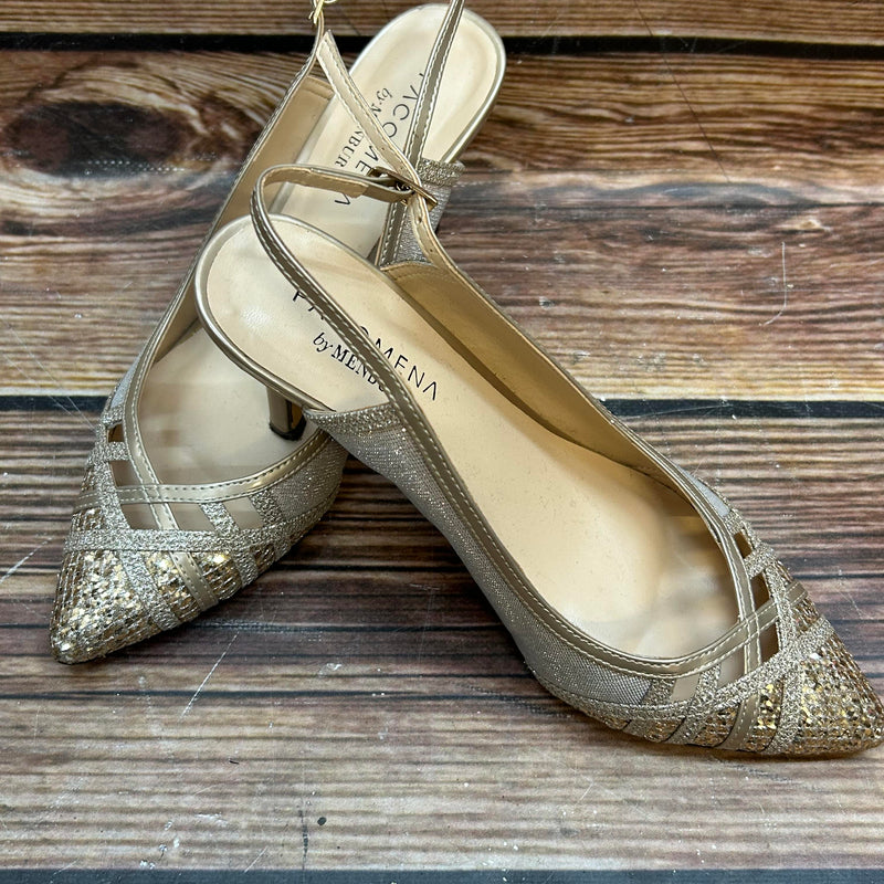 Glitzernder Pumps Damen-Schuhe in Größe 38 - Pacomena by Menbur