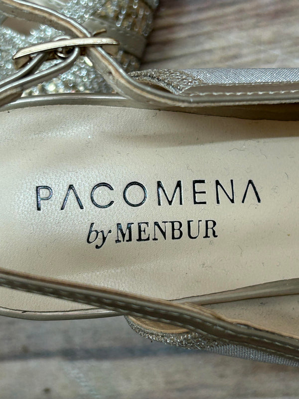 Glitzernder Pumps Damen-Schuhe in Größe 38 - Pacomena by Menbur