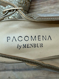 Glitzernder Pumps Damen-Schuhe in Größe 38 - Pacomena by Menbur