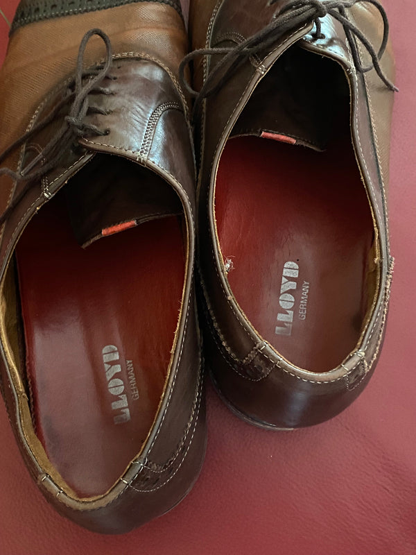 LLOYD Oxford zweifarbig Braun – Gr. 44,5 (UK 10)