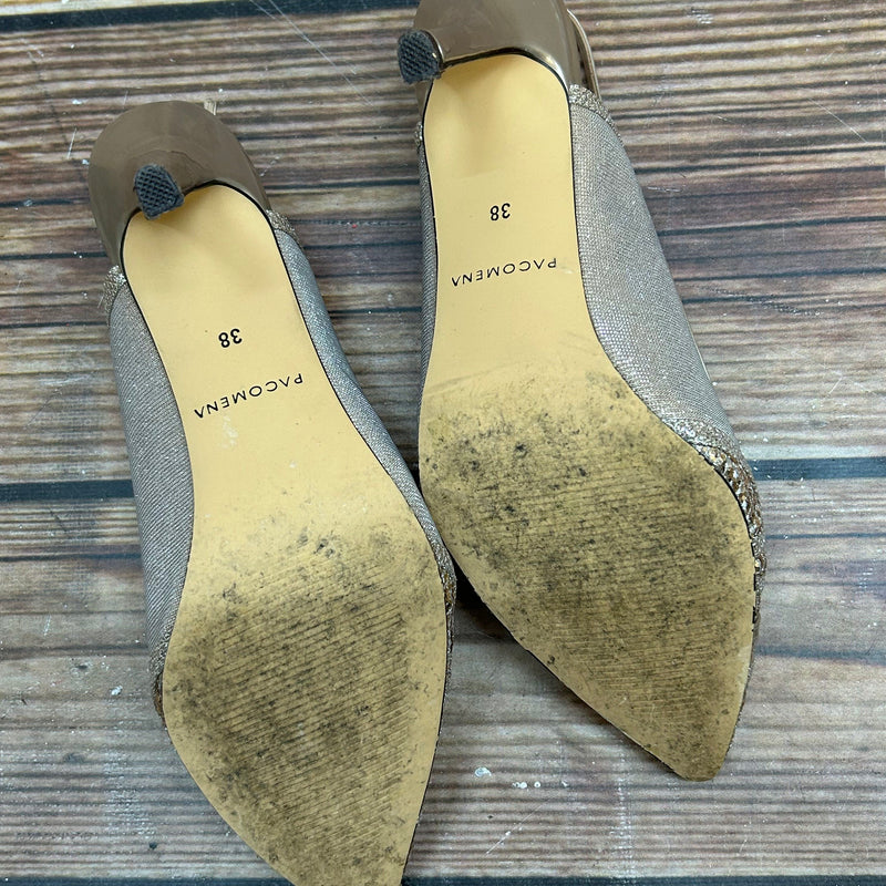 Glitzernder Pumps Damen-Schuhe in Größe 38 - Pacomena by Menbur