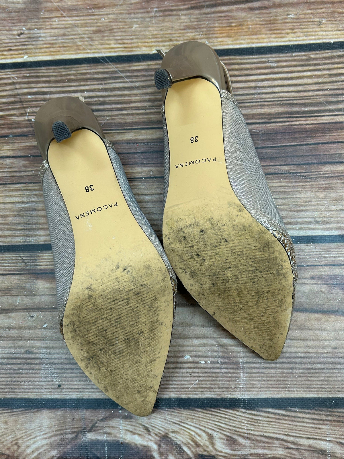 Glitzernder Pumps Damen-Schuhe in Größe 38 - Pacomena by Menbur