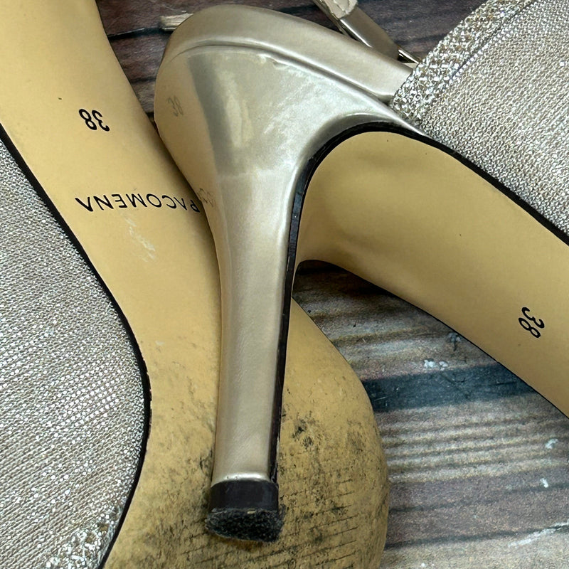 Glitzernder Pumps Damen-Schuhe in Größe 38 - Pacomena by Menbur