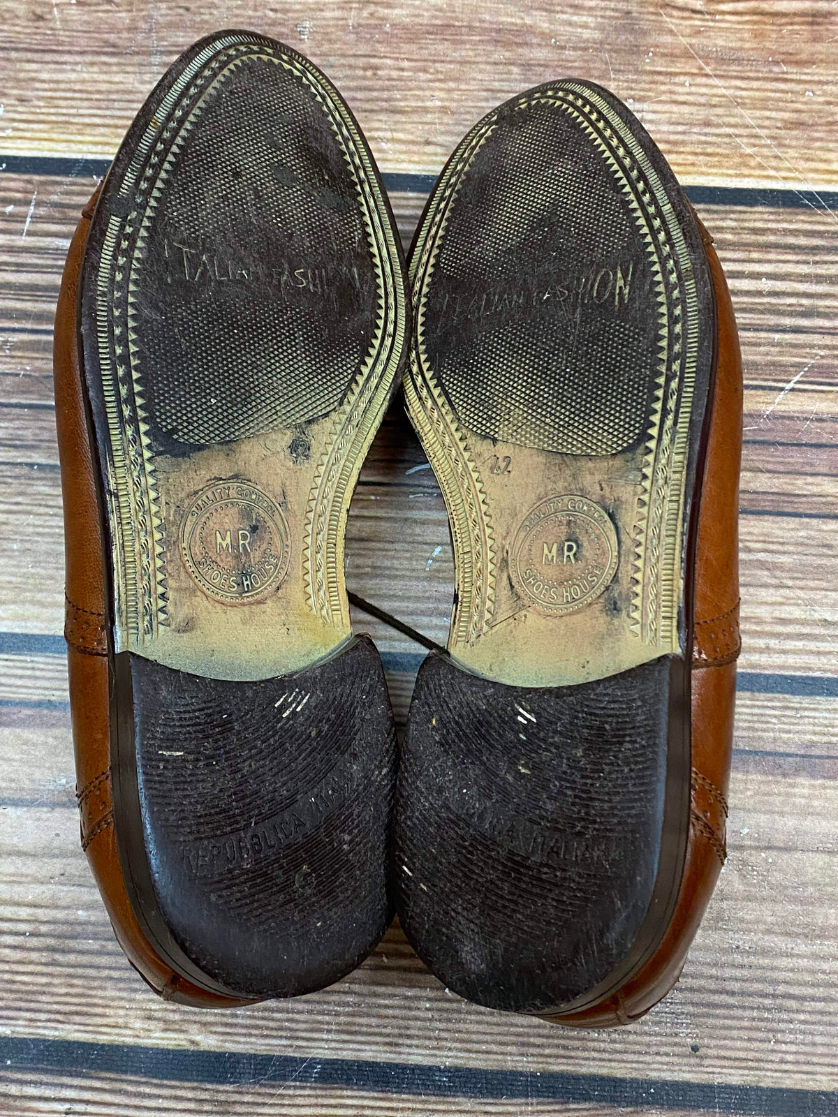Vintage Lederschuhe – Größe EU 42