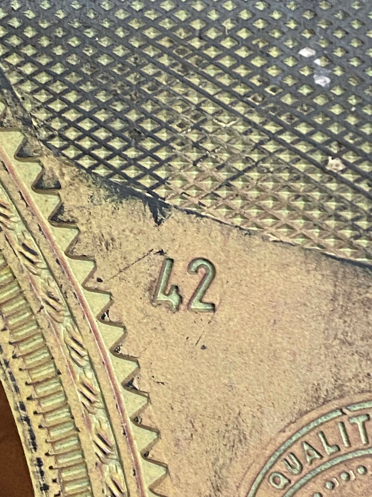 Vintage Lederschuhe – Größe EU 42