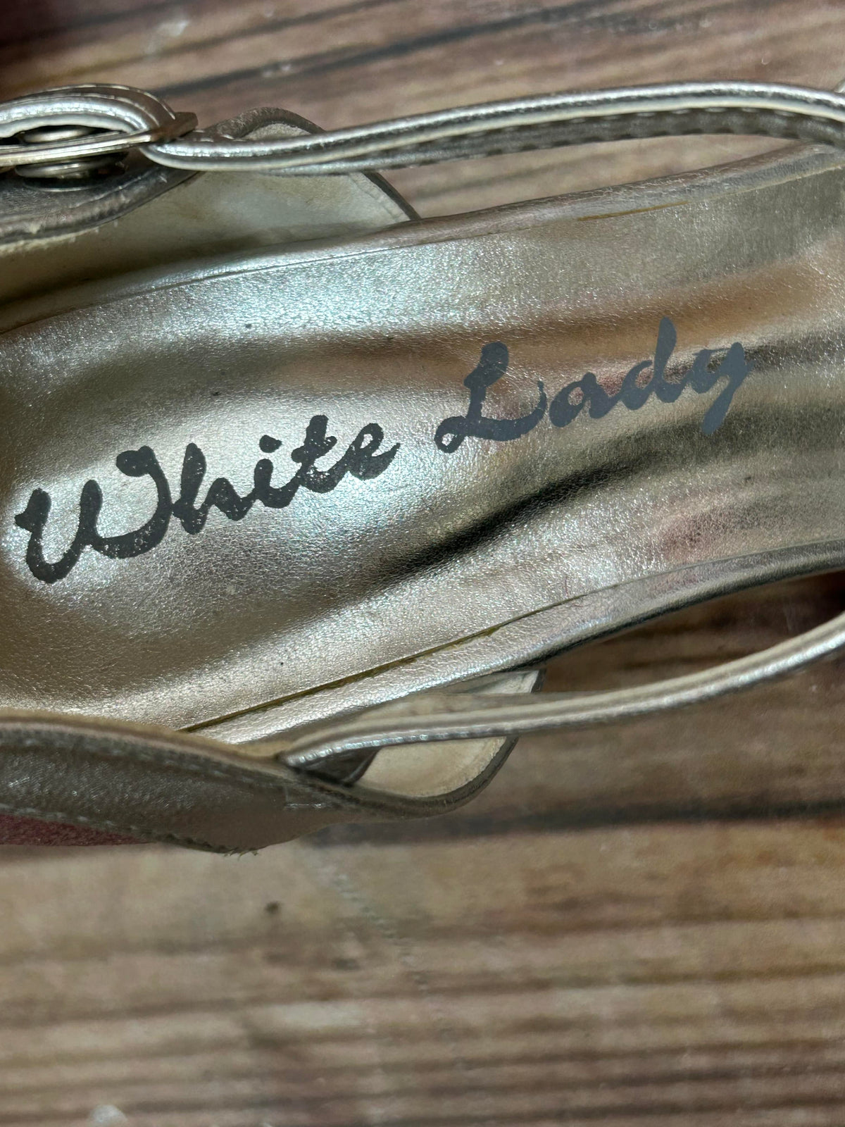 Glitzernde Eleganz – Vintage Pumps Damen  Schuhe in Rosa Silber, Größe 38