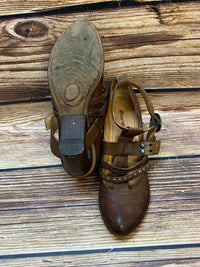 Unikate Steampunk Damen-Schuhe aus Echtleder