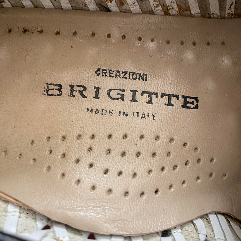 Vintage-Lederloafers von Creazioni Brigitte – Made in Italy, Größe 36