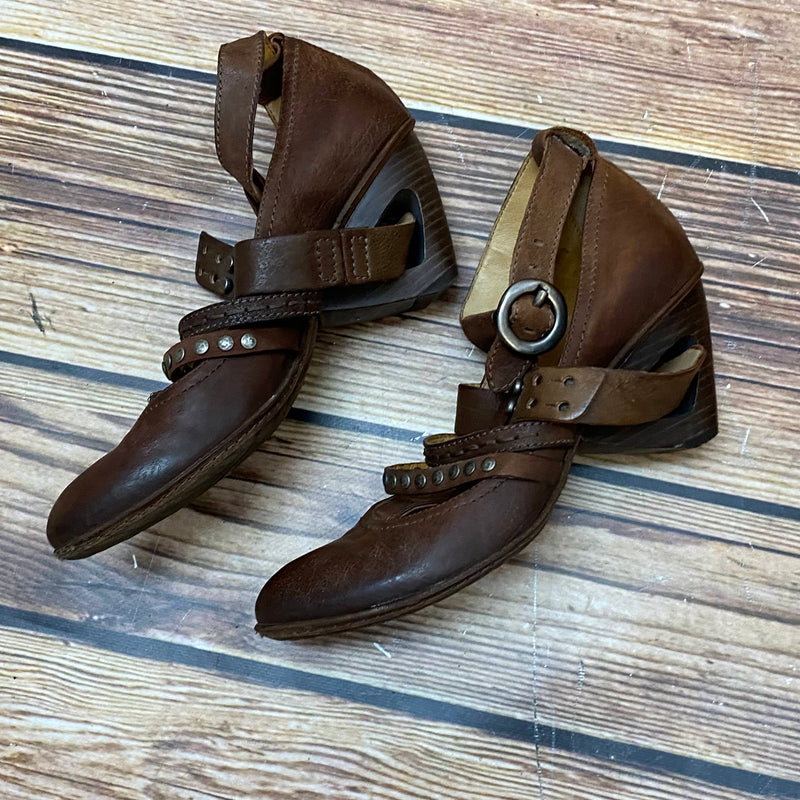 Unikate Steampunk Damen-Schuhe aus Echtleder