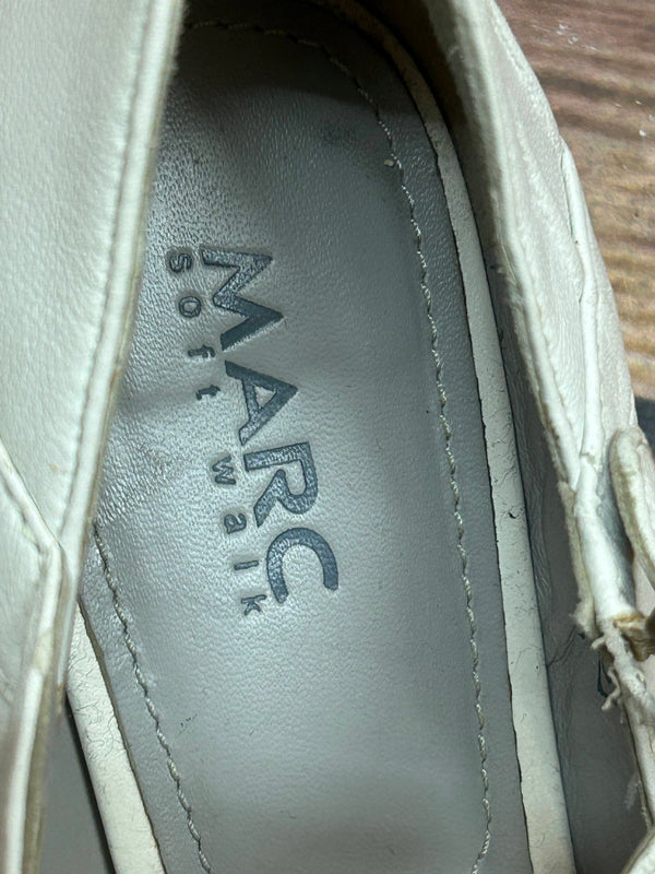 Vintage-Schuhe T-Steg-Pumps aus Leder, Ansicht 3