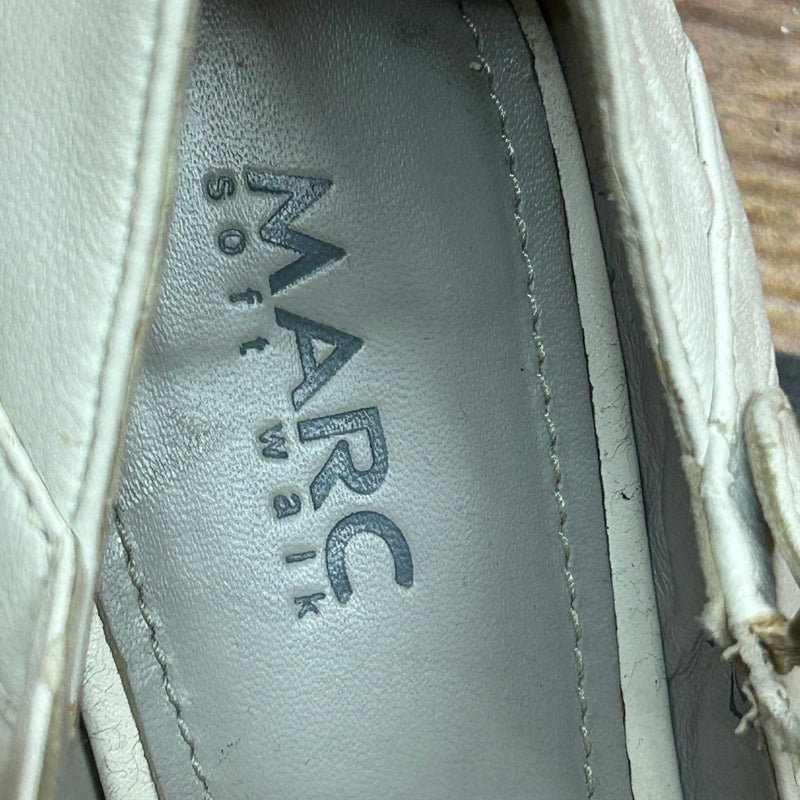 Vintage-Schuhe T-Steg-Pumps aus Leder, Ansicht 3