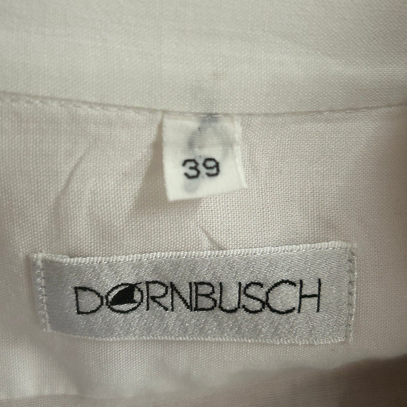 Vintage Smokinghemd mit Kläppchenkragen – Gr. 39
