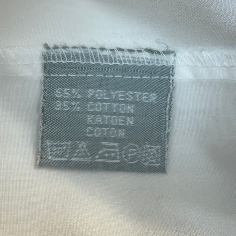 Vintage Smokinghemd Weiß mit Biesen – Gr. 39
