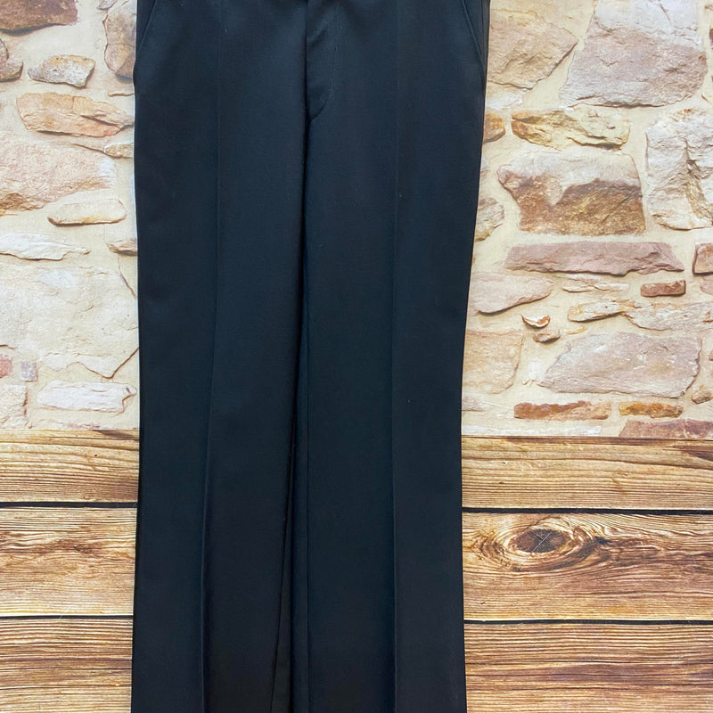 Vintage Smokinghose mit Weitem Schlag - 70er Jahre Gr.88, Schlank
