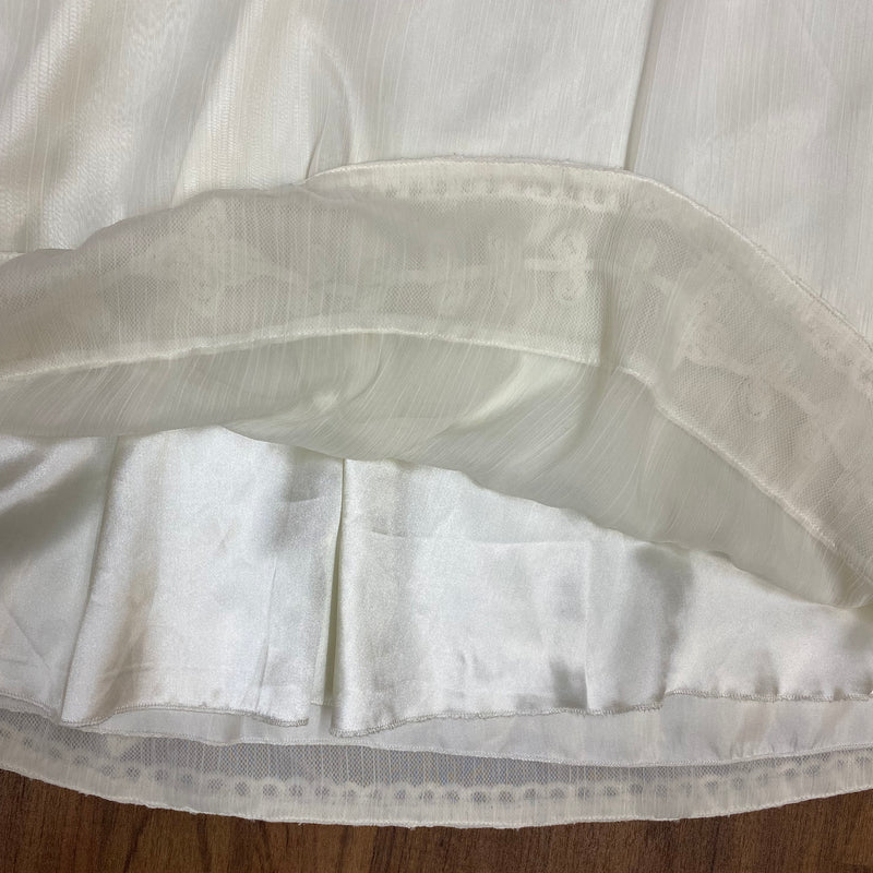 Vintage Sommerkleid, Boho-Kleid, Creme Gr.36