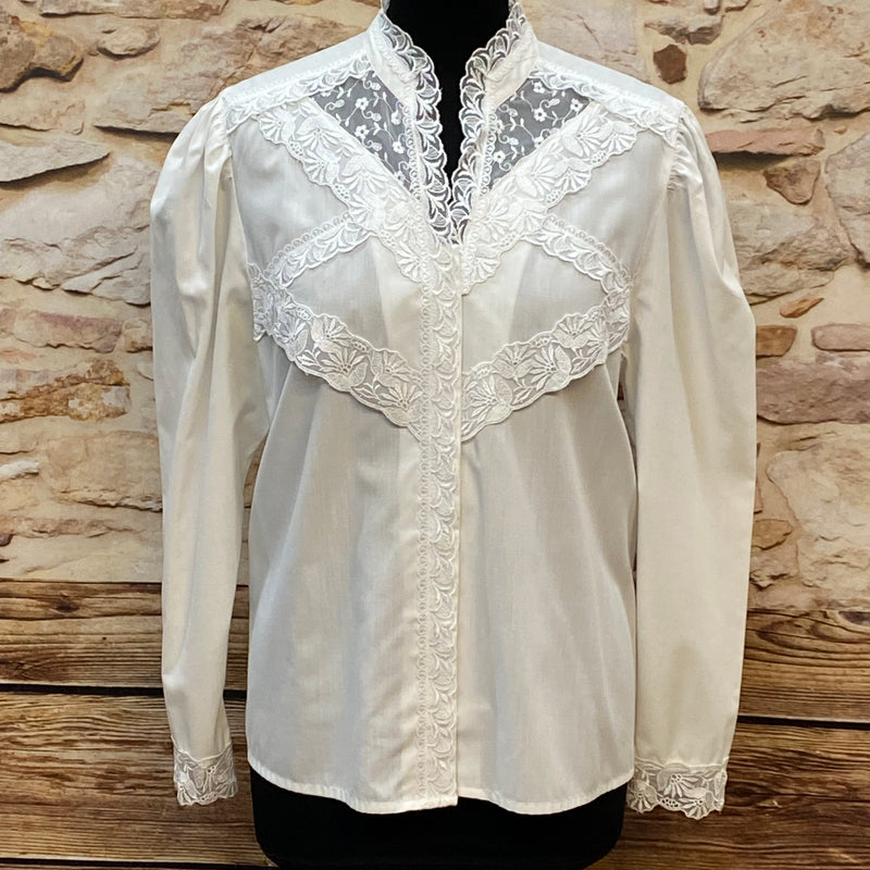 Vintage Trachten Bluse Gr.38