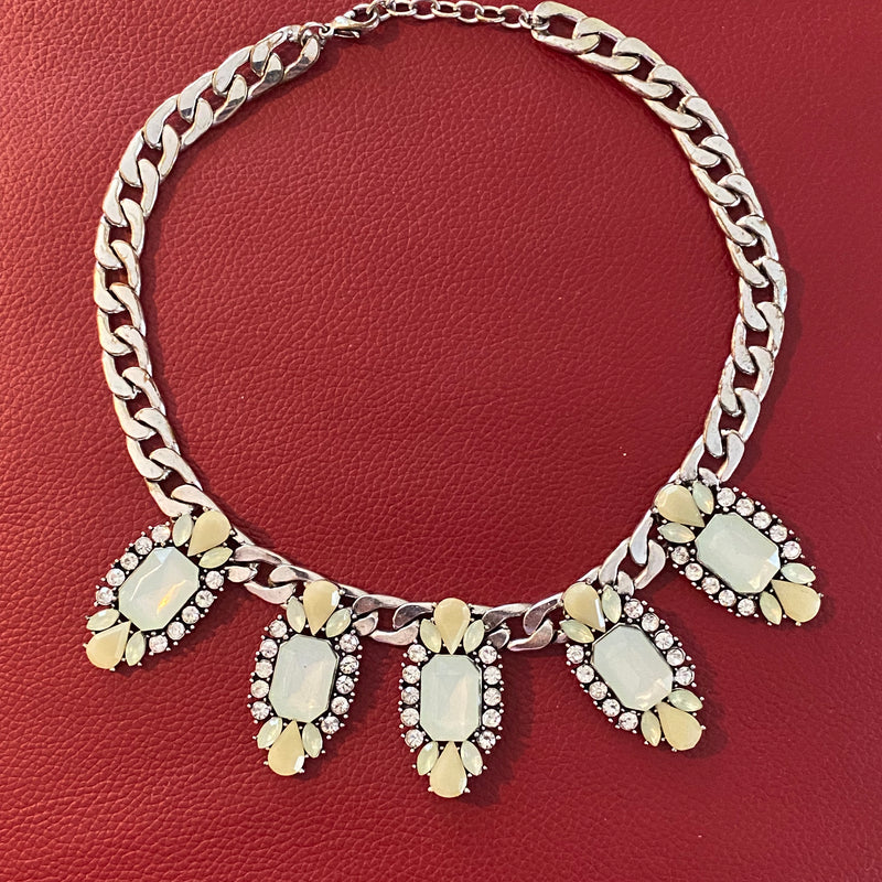 Halskette Collier Modeschmuck aus den 80er Jahren Statementkette